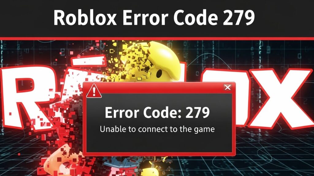 Roblox Error Code 279