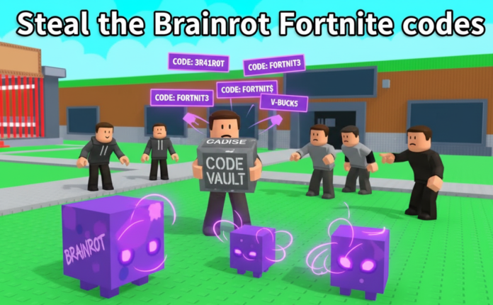 Steal the Brainrot Fortnite codes