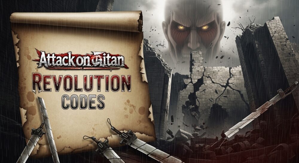 Attack on titan revolution codes