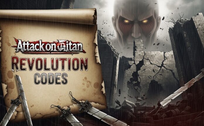 Attack on titan revolution codes